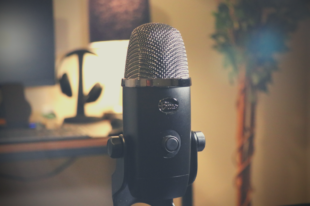 The Blue Yeti X microphone is my recommendation for podcasters on a tight budget.