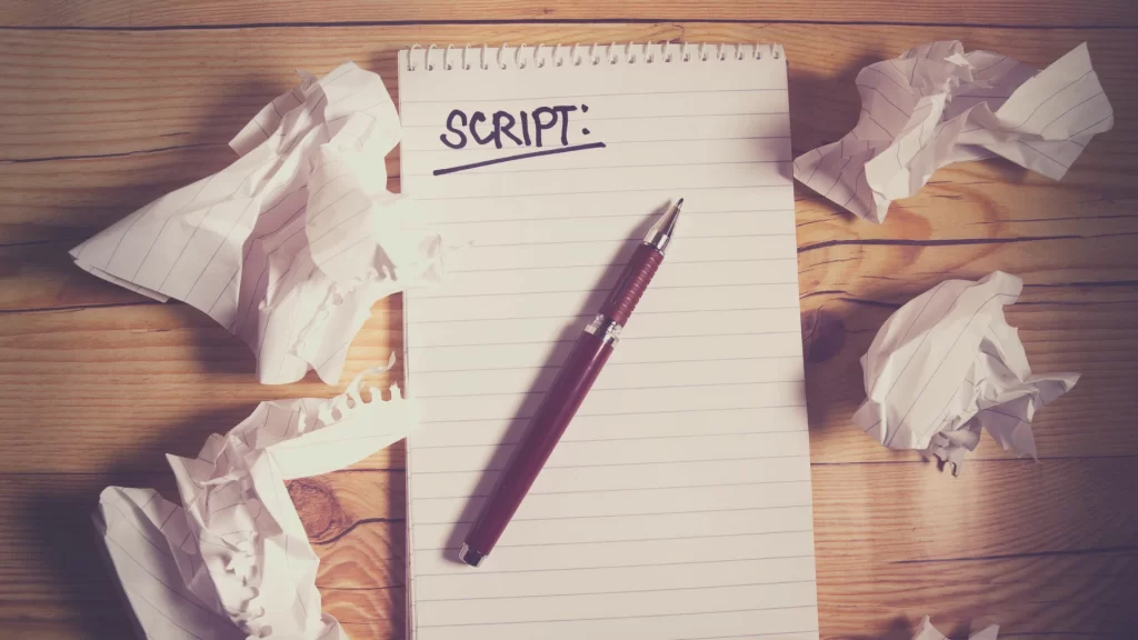 Scriptwriting is the first phase of your podcast editing process. 
